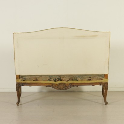 Sofa with carved back - rest