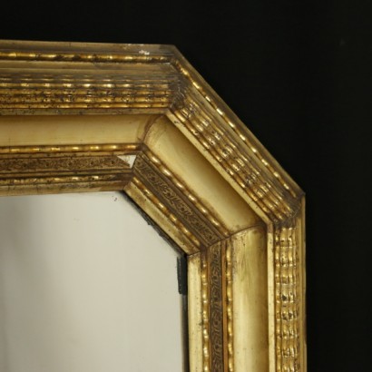 Mirror carved - detail