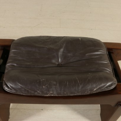 sillones, sillones Frigerio, sillones de diseño, antigüedades modernos sillones, antigüedades modernos italianos, diseño italiano, sillones con reposapiés, sillones de caoba, tapicería de cuero, sillones de cuero, Frigerio cuero, {* $ 0 $ *}, anticonline, Luciano Frigerio, sillones Luciano frigerio