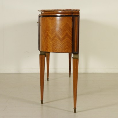 furniture, vintage furniture, furniture from the 50s, 50s, modern furniture, Italian modern furniture, Italian vintage, {* $ 0 $ *}, anticonline, furniture in bois de rose, furniture with decorations, inlaid decorations, decorated furniture, inlaid furniture, cabinet with marble top, cabinet with marble top, marble top