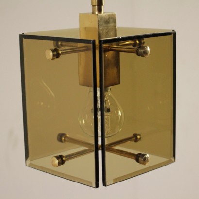 {* $ 0 $ *}, lamp, 60's lamp, 60's, brass lamp, glass lamp, vintage lamp, designer lamps, Italian design, modern lamp, Italian modern art