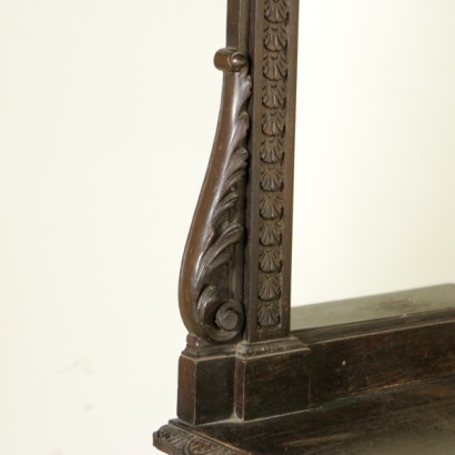 kneeler, neo-renaissance kneeler, walnut kneeler, kneeler 900, antique kneeler, antique kneeler, kneeler with opening top, opening top, {* $ 0 $ *}, anticonline