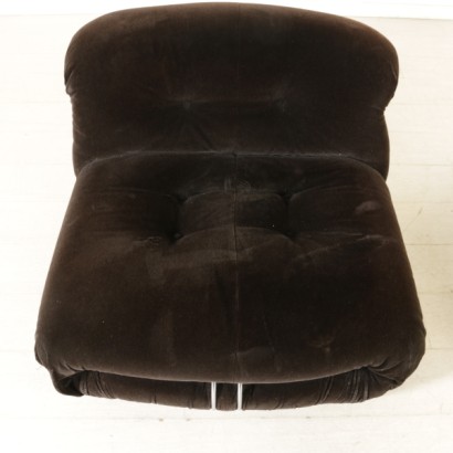 armchair, armchair with pouf, cassina armchair, soriana armchair, shoe armchair, shoe, shoe afra and tobia, tobia and afra, tobia and afra shoe, design armchair, Italian design, cassina design, cassina shoe armchair, cassina shoe, armchair with footrest, armchair with footrest cassina, footrest cassina, {* $ 0 $ *}, anticonline