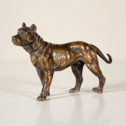 Bronzehund, Bronzestatue, Bronzeskulptur, 900 Bronzehund, anonymer Autor, {* $ 0 $ *}, Bronzeskulptur, Hundeskulptur