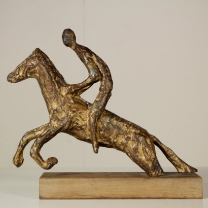 caballo con jockey, caballo con jockey de bronce, autor anónimo, caballo de bronce, jockey de bronce, escultura de bronce, bronce antiguo, bronce antiguo, escultura antigua, escultura antigua