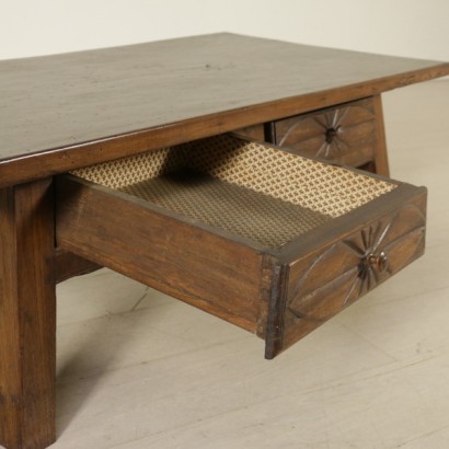 {* $ 0 $ *}, coffee table, coffee table, antique coffee table, antique coffee table, maple coffee table, poplar coffee table, oak coffee table, 900 coffee table, first half 900 coffee table, assembled coffee table, antique woods, coffee table with drawers, pair of drawers