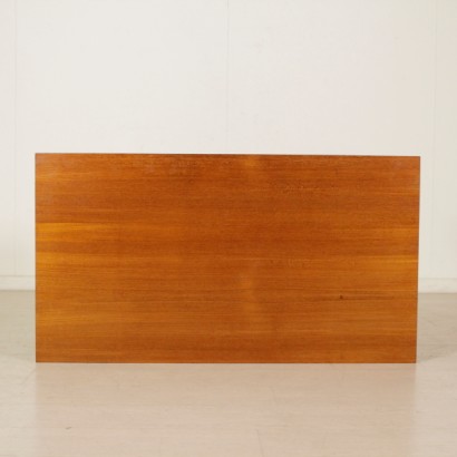 {* $ 0 $ *}, desk, desk from the 50s / 60s, desk from the 50s, desk from the 60s, desk of modern antiques, Italian modern antiques, vintage desk, vintage Italian, desk in beech, desk with drawers, desk in teak