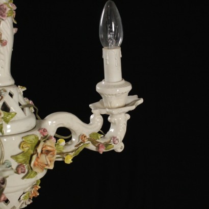 Chandelier in ceramic