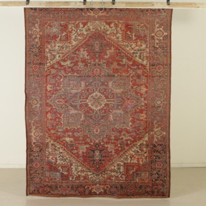 {* $ 0 $ *}, rug, heriz rug, iran rug, iranian rug, heriz iran rug, cotton rug, wool rug, medium knot rug, medium knot rug