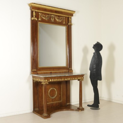 Empire Console with Mirror