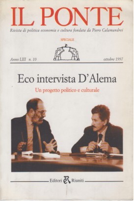 Eco intervista D'Alema Anno LIII n. 10