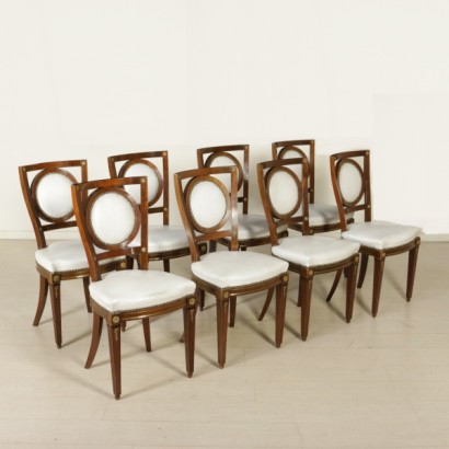 {* $ 0 $ *}, chairs, antique chairs, antique chairs, mahogany chairs, 900 chairs, mid-century chairs, upholstered chairs, upholstered seat, eight chairs, group of chairs, group of eight chairs