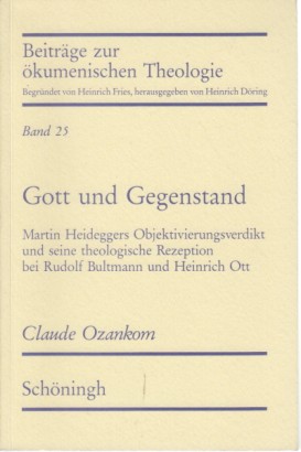 Gott und Gegenstand