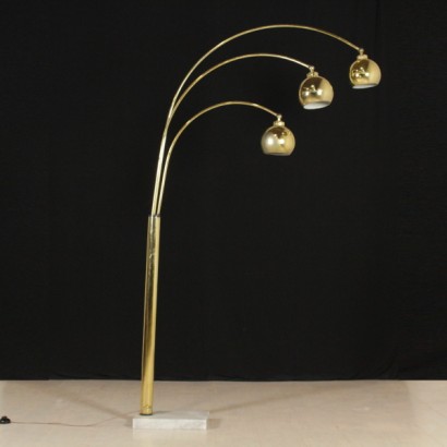 {* $ 0 $ *}, 70er Jahre Lampe, 70er Jahre, Stehlampe, Vintage Lampe, moderne Lampe, Designerlampe, Italienisches Design, Italienische Moderne, Italienische Vintage, Marmorsockel, Marmorsockellampe