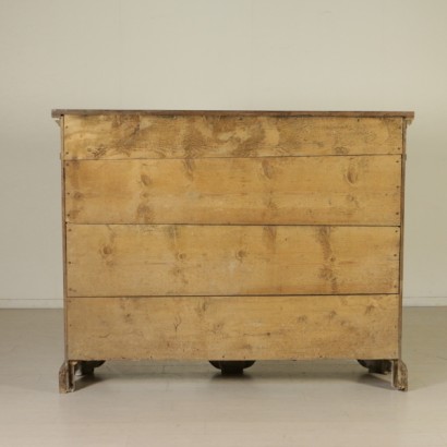 Credenza a quattro ante - schienale