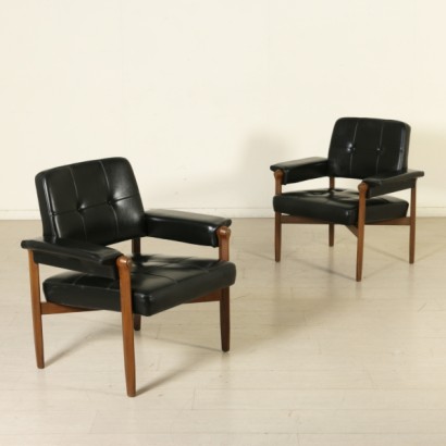 {* 0 * $ $}, 50er-60er Jahre Sessel, 50er Jahre Sessel, 60er Sessel, 50er, 60er, Vintage Sessel, moderne Sessel, Designersesseln, Italienisch Jahrgang, modernen italienischen Antiquitäten, italienisches Design, Vintage - Möbel, Vintage - Möbel, Vintage - Accessoires , Teakholzsessel, Teakholzsessel, Teakholz, Kunstledersessel, Kunstledersessel