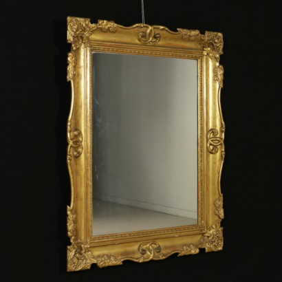 {* $ 0 $ *}, miroir, miroir antique, miroir antique, miroir fin 800, miroir 800, miroir début 900, miroir 900, miroir début 900, miroir début 1900, miroir doré, miroir sculpté, grand miroir