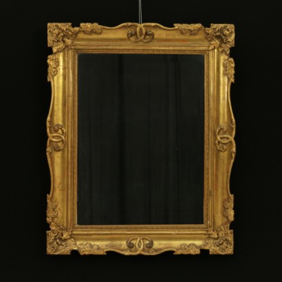 {* $ 0 $ *}, miroir, miroir antique, miroir antique, miroir fin 800, miroir 800, miroir début 900, miroir 900, miroir début 900, miroir début 1900, miroir doré, miroir sculpté, grand miroir