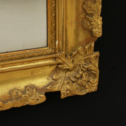 {* $ 0 $ *}, espejo, espejo antiguo, espejo antiguo, espejo de finales de 800, espejo de 800, espejo de principios de 900, espejo de 900, espejo de principios de 900, espejo de principios de 1900, espejo dorado, espejo tallado, espejo grande