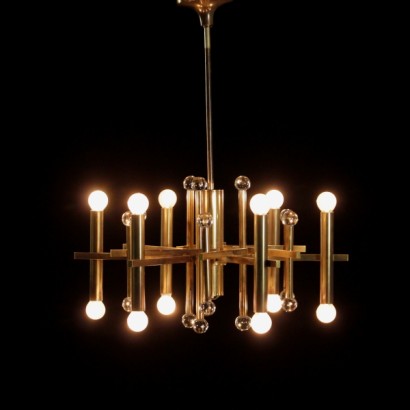 {* $ 0 $ *}, 60er Jahre Lampe, 60er Jahre, Vintage Lampe, moderne Lampe, Opalglaslampe, italienischer Vintage, italienische moderne Kunst