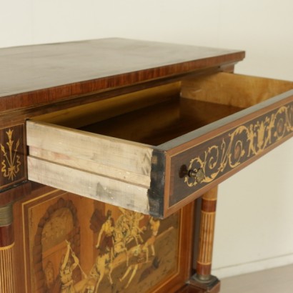 dimanoinmano, secretaire antica, secretaire antiquariato, secretaire in stile, secretaire del 900, secretaire intarsiata, mobile antico, mobile antiquariato, bottega del 900, mobile in stile,