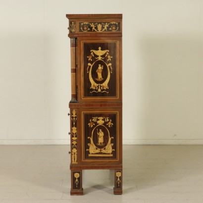 dimanoinmano, secretaire antica, secretaire antiquariato, secretaire in stile, secretaire del 900, secretaire intarsiata, mobile antico, mobile antiquariato, bottega del 900, mobile in stile,