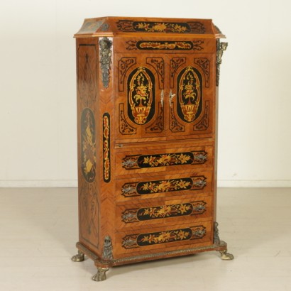 Secretaire decorato Secretaire decorato