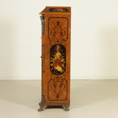 {* $ 0 $ *}, antique secretaire, antique secretaire, style secretaire, 900 secretaire, inlaid secretaire, decorated secretaire, antique furniture, antique furniture, 20th century workshop, period furniture,