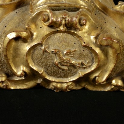 Carved and gilded Reliquary