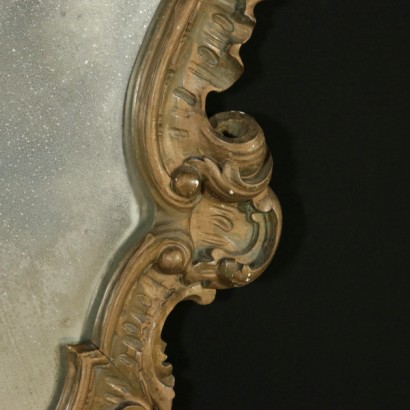 {* $ 0 $ *}, style mirror, antique mirror, antique mirror, antique mirror, gilt wood mirror, gilded mirror, 900 mirror, first half 900 mirror