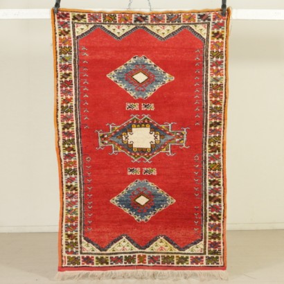 antiquariato, tappeti, antiquariato tappeti, tappeti antichi, Berbero, Marocco, tappeto in lana, tappeto a nodo medio, tappeto anni 80-90