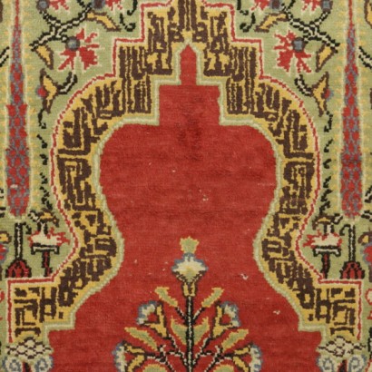 antiquariato, tappeti, antiquariato tappeti, tappeti antichi, Kayseri Turchia, tappeto in seta e cotone, tappeto a nodo fine, tappeto anni 80