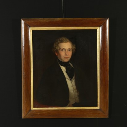 Portrait of a young man of William J. Pringle