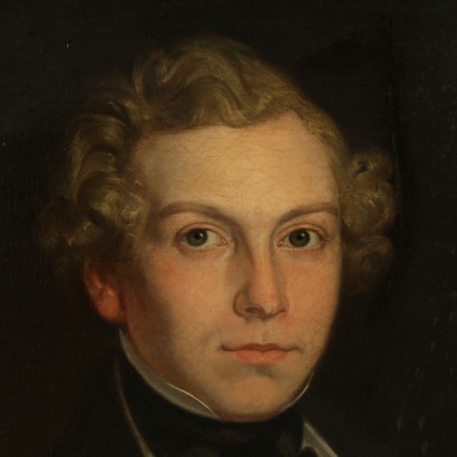 Retrato de un hombre joven de William J. Pringle