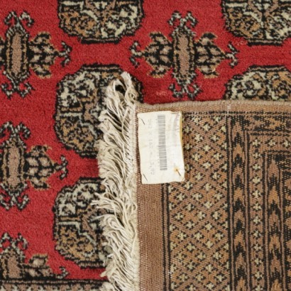 antiquariato, tappeti, antiquariato tappeti, tappeti antichi, Bukhara, Pakistan, tappeto in cotone, tappeto in lana, tappeto a nodo medio, tappeto anni 90