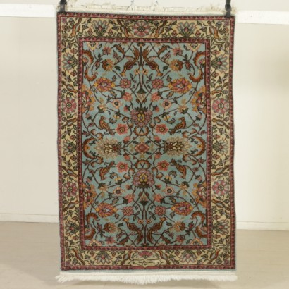 antigüedad, alfombras, alfombras antiguas, alfombras antiguas, Jaipur, India, alfombra de lana, alfombra de algodón, alfombra de nudos gruesos, alfombra de los 90