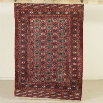 antiquariato, tappeti, antiquariato tappeti, tappeti antichi, Bukhara, Pakistan, tappeto in lana, tappeto in cotone, tappeto a nodo fine, tappeto anni 90