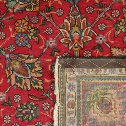 antiquariato, tappeti, antiquariato tappeti, tappeti antichi, Tabriz, Iran, tappeto in lana, tappeto in cotone, tappeto a nodo medio grosso, tappeto anni 80-90
