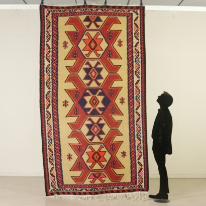 {* $ 0 $ *}, alfombra, alfombra kilim, alfombra iraní, alfombra kilim irán, alfombra de los años 60, alfombra antigua, alfombra antigua