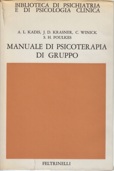Manual de psicoterapia de grupo, AA.VV.