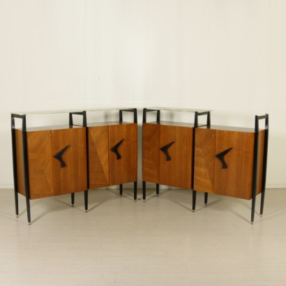 Cabinet attributable to Luigi Scremin - full furnishing