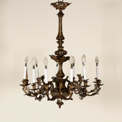 Chandelier in bronze - special