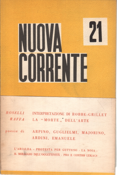 Un nouveau Courant 21 (janvier-Mars 1961), AA.VV.