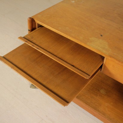{* $ 0 $ *}, 60's coffee table, 60's, center table, coffee table with drawers, vintage coffee table, modern antiques coffee table, pull-out table, pull-out shelves, Italian vintage, Italian modern antiques, modern antiques coffee table