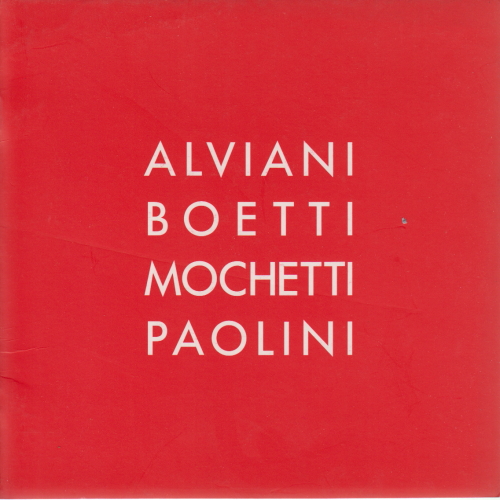 Alviani Boetti Mochetti Paolini, s.a.