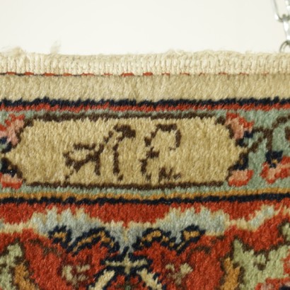 {* $ 0 $ *}, Indian rug, cotton rug, wool rug, fine knot rug, hand made rug, hand knitted rug, vintage rug, designer rug, antique rug, old fashioned rug, antique rug, rug 1900s carpet, 20th century carpet, fine carpet, finely worked carpet, 90s carpet, nineties carpet, kashan carpet