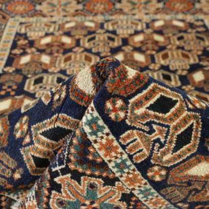 {* $ 0 $ *}, Afshar rug, Afshar iran, iran rug, Iranian rug, antique rug, antique rug, 1950s rug, cotton rug, cotton and wool rug, wool rug, hand knitted rug, 900 rug , medium knot rug