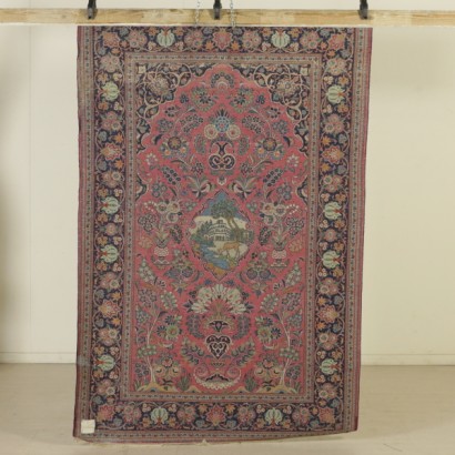 di mano in mano, tappeto kashan, kashan iran, tappeto iran, tappeto iraniano, tappeto antico, tappeto antiquariato, tappeto anni 30, tappeto in cotone, tappeto in cotone e lana, tappeto in lana, tappeto lavorato a amano, tappeto anni 40, tappeto nodo fine