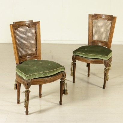 Paire de chaises de style Néoclassique
