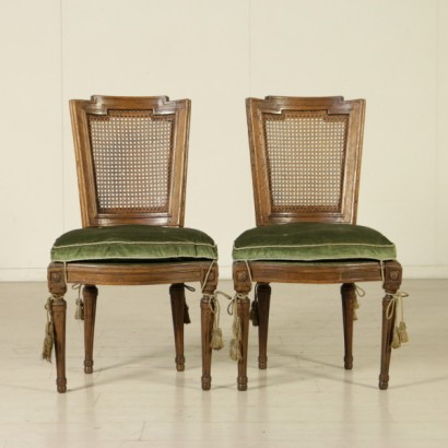 Coppia di sedie Neoclassiche